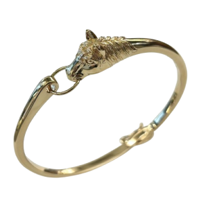 Bracelet jonc cheval